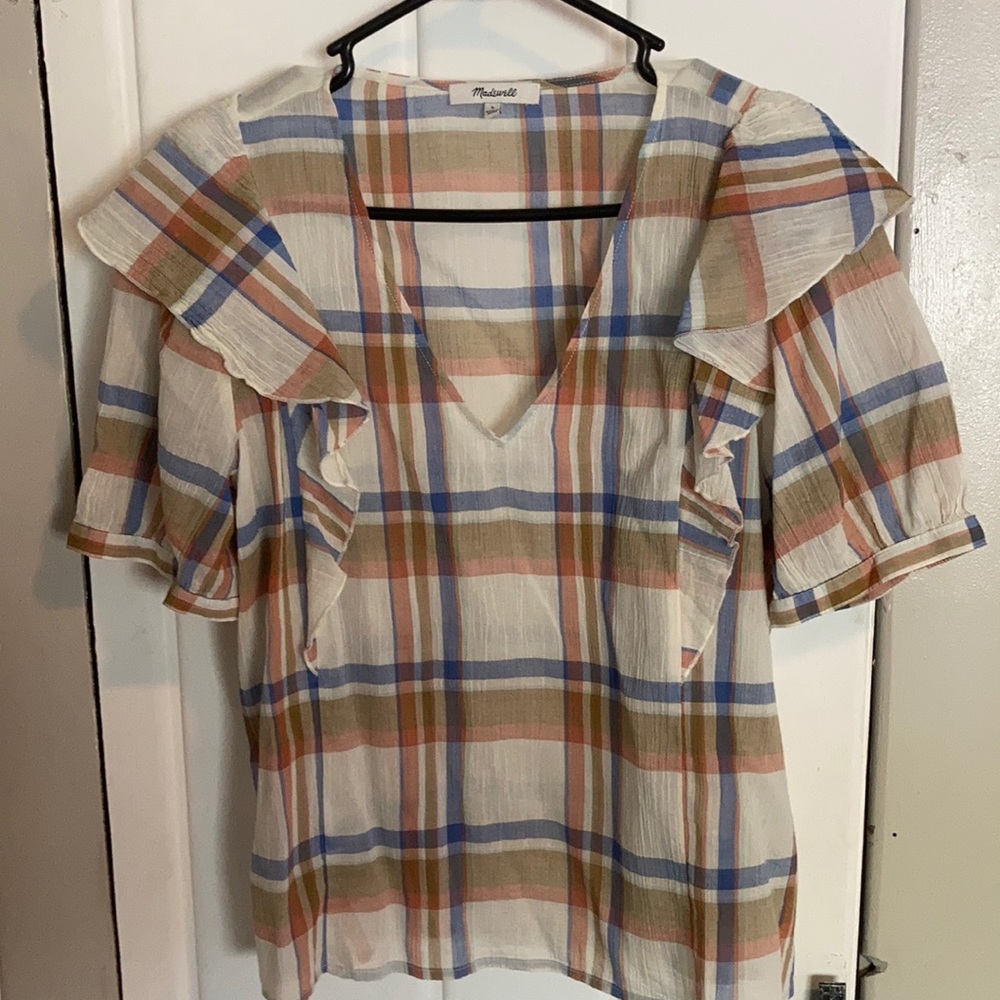Cotton Madewell Blouse Large